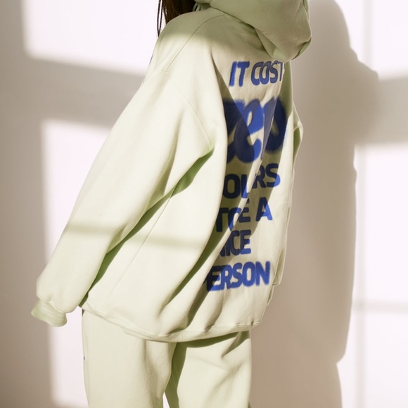 It Costs $0.00 To Be A Nice Person Hoodie by The Mayfair Group - Picture 4 of 8